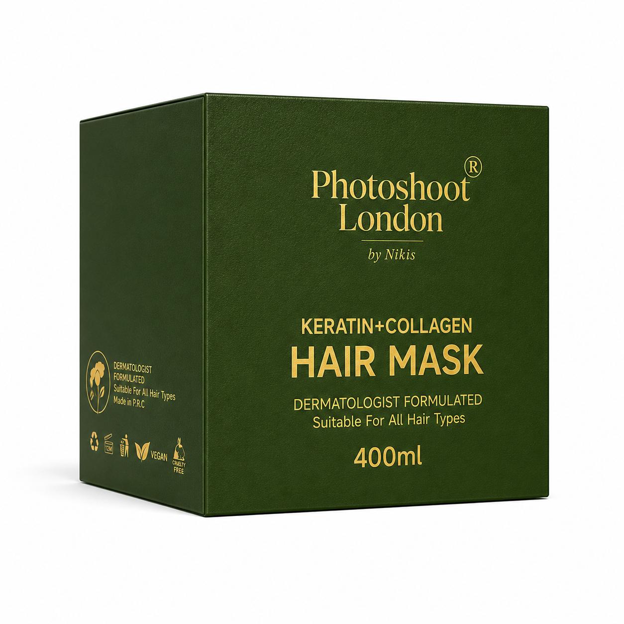 Photoshoot London Keratin + Collagen Hair Mask
