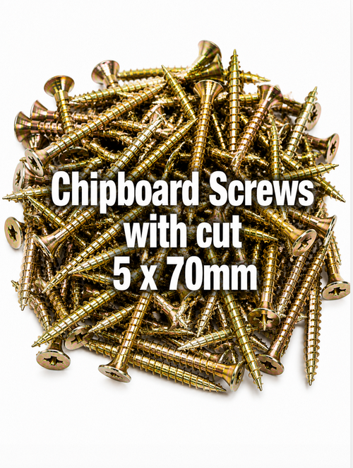 OMRN Chipboard Wood Screws With Cut